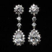 Popular zircon earring E80079