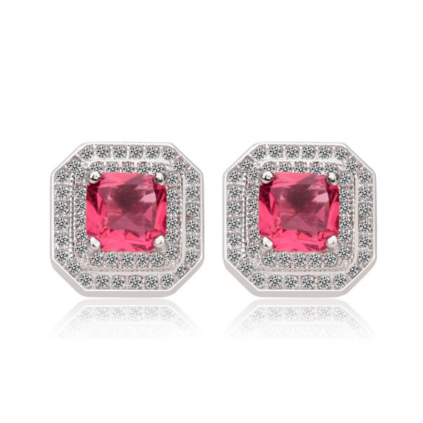 Popular AAA zircon stud earrings 80074