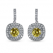 Popular zircon earring 1835088