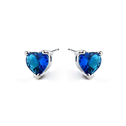 Popular heart of ocean crystal earring