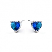 Popular heart of ocean crystal earring