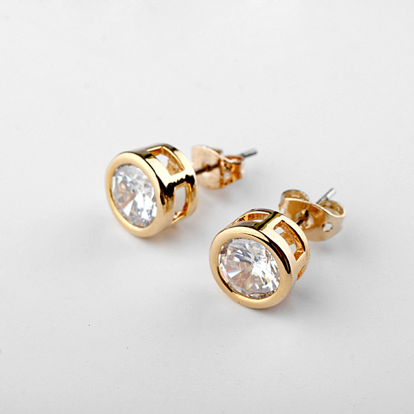 Popular Korean style zircon earring£¨ bi...