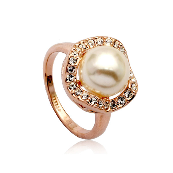 Fashion pearl ring 95108