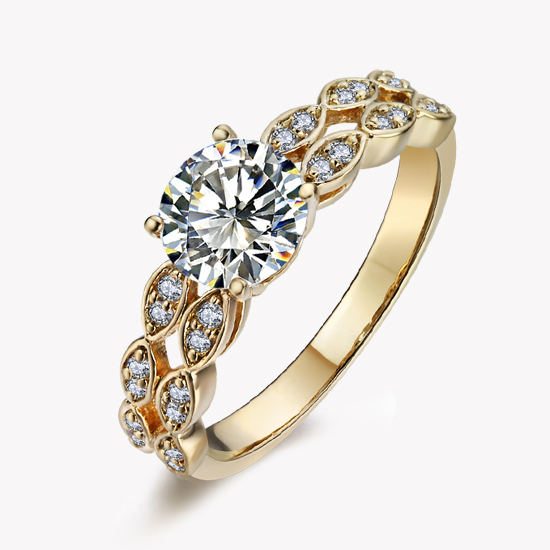 Popular zircon ring XL00579