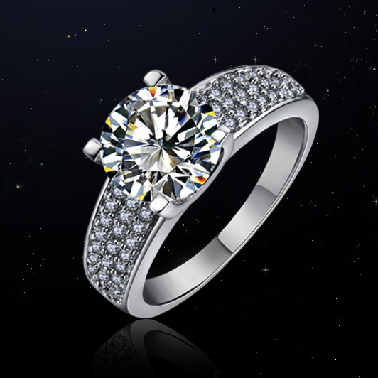 Popular zircon ring XL00569