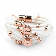 Popular leather bracelet NH00243