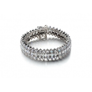 Popular luxury zircon bracelet B30009