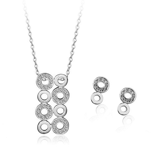 Popular crystal jewelry set 1823844