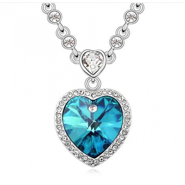 Austria crystal necklace  KY10800