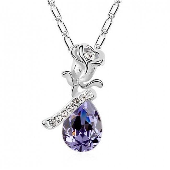 Austria crystal necklace KY11104