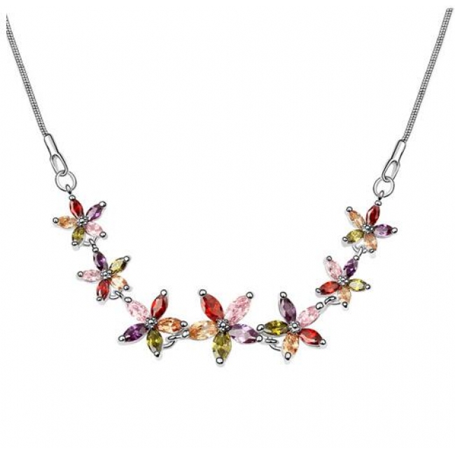 Austrian crystal necklace ky6058