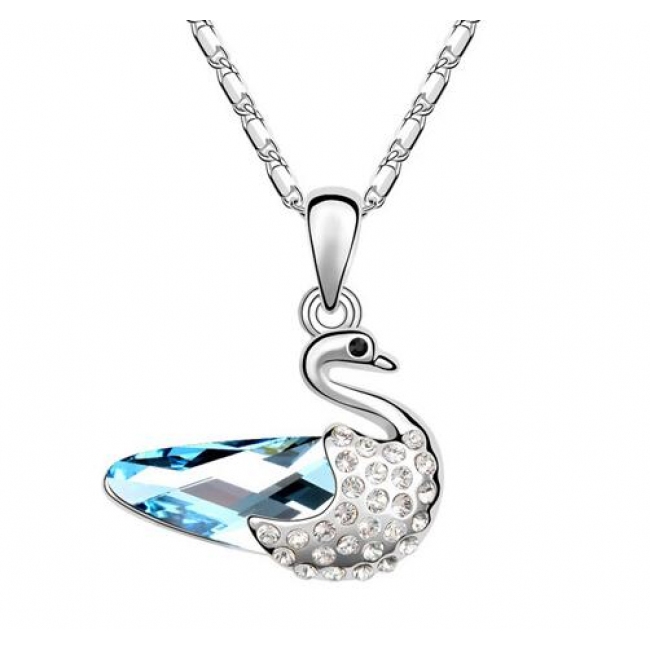 Austrian crystal necklace KY5337