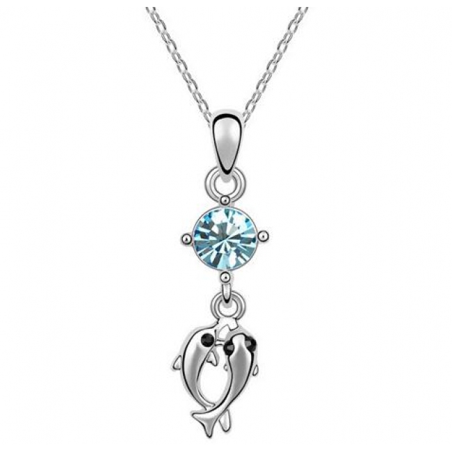 Austrian crystal necklace KY5228