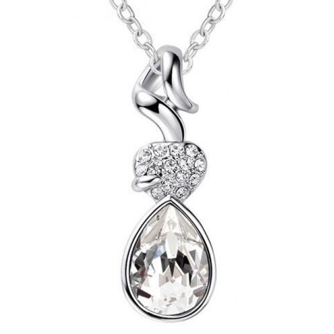 Austrian crystal necklace   ky4940