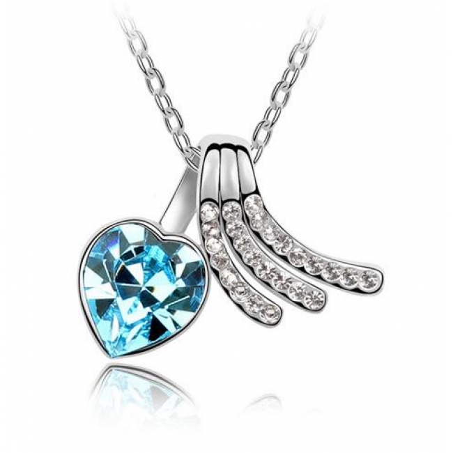 Austrian crystal necklace KY4885