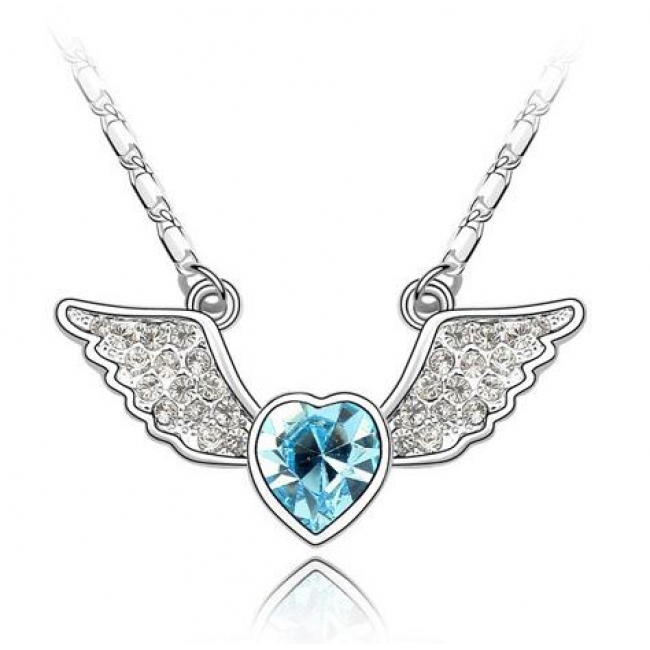 Austrian crystal necklace KY4681