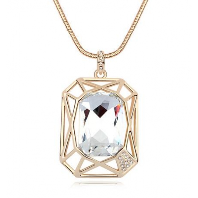 Austria crystal necklace KY11237