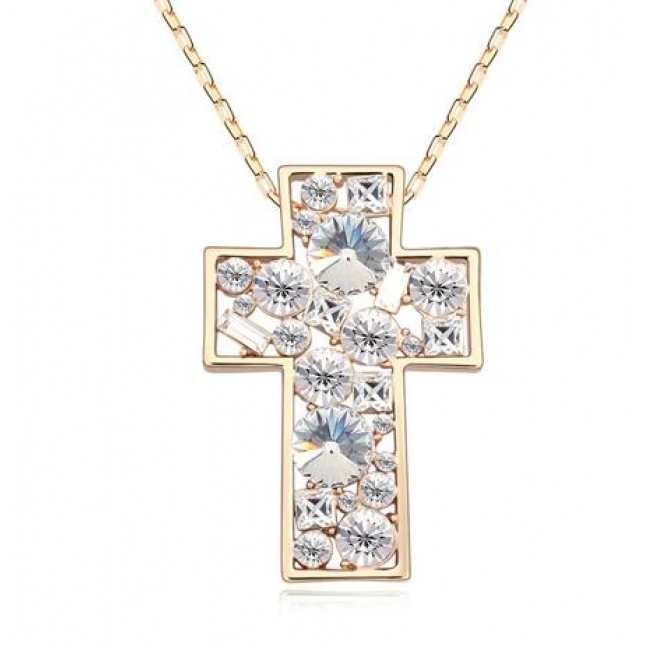 Austria crystal necklace KY11266