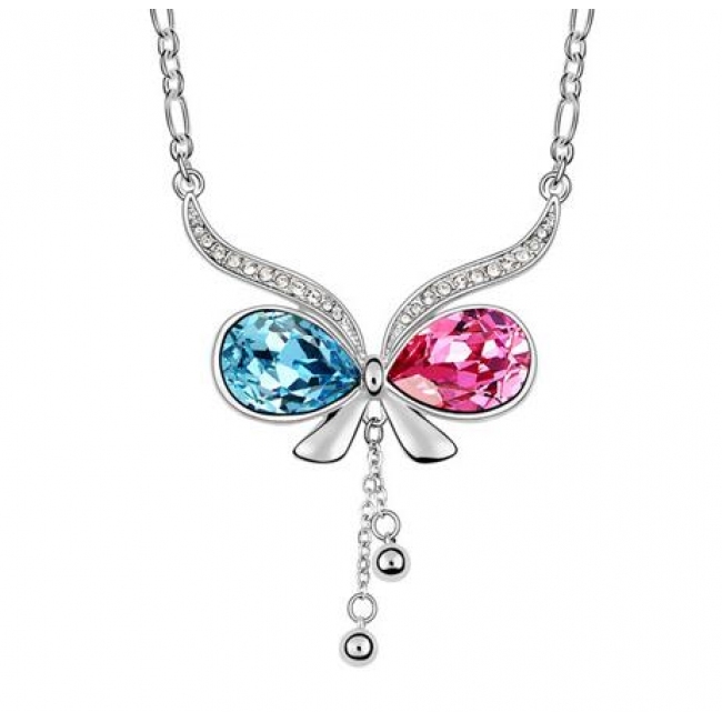 Kovtia crystal long necklace KY6568