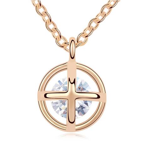 Austria crystal necklace KY11207