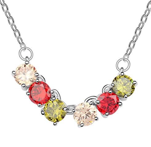 Austrian crystal necklace KY6974