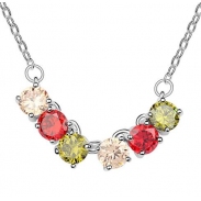 Austrian crystal necklace KY6974