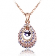 Austrian crystal necklace KY1480