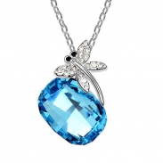 Austrian crystal necklace ky6277