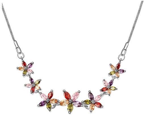 Austrian crystal necklace ky6058