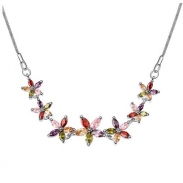 Austrian crystal necklace ky6058