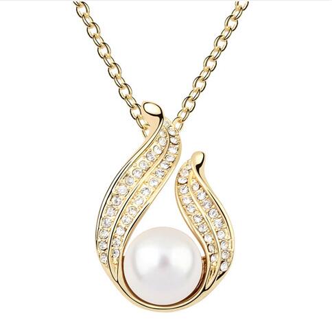 Austrian crystal necklace ky5788