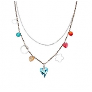 Austrian crystal necklace KY5780