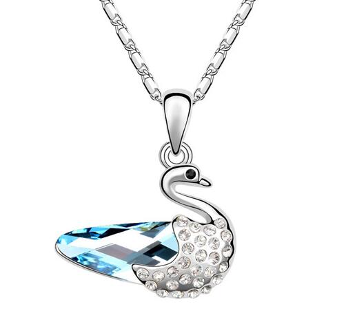 Austrian crystal necklace KY5337