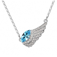 Austrian crystal necklace KY5420