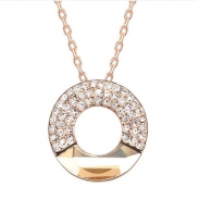 Austrian crystal necklaceKY5407