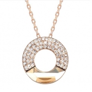Austrian crystal necklaceKY5407