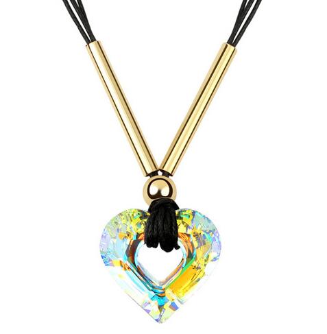 Austrian crystal necklace  KY5523