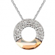 Austrian crystal necklace KY5464