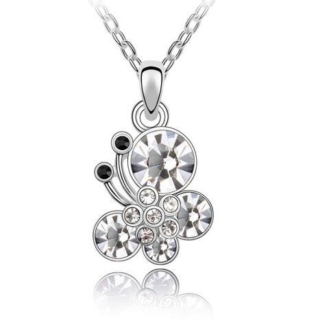 Austrian crystal necklace  KY5148