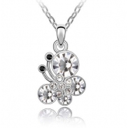 Austrian crystal necklace  KY5148