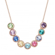 Austrian crystal necklace ky5182