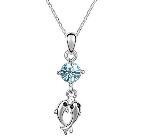 Austrian crystal necklace KY5228