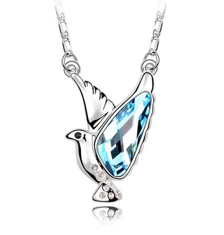 Austrian crystal necklace  KY5093