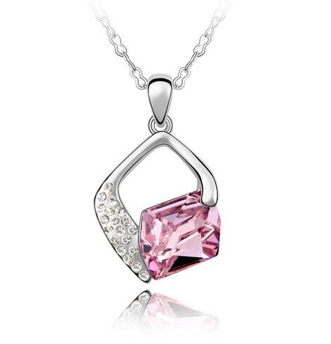 Austrian crystal necklace KY5057