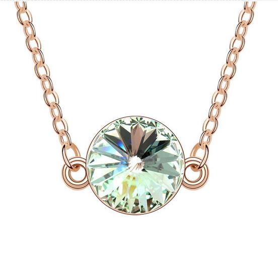 Austrian crystal necklace KY5173