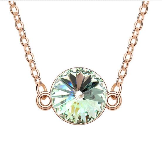 Austrian crystal necklace KY5173
