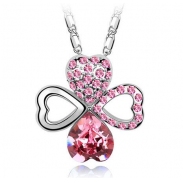 Austrian crystal necklace  KY4982