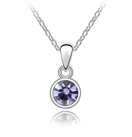Austrian crystal necklace KY4409