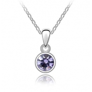 Austrian crystal necklace KY4409