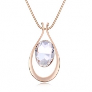 Austrian crystal necklace KY11300